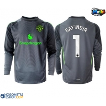 Moški Nogometni dresi Manchester United Altay Bayindir #1 Vratar Gostujoči 2025-26 Dolgi Rokav